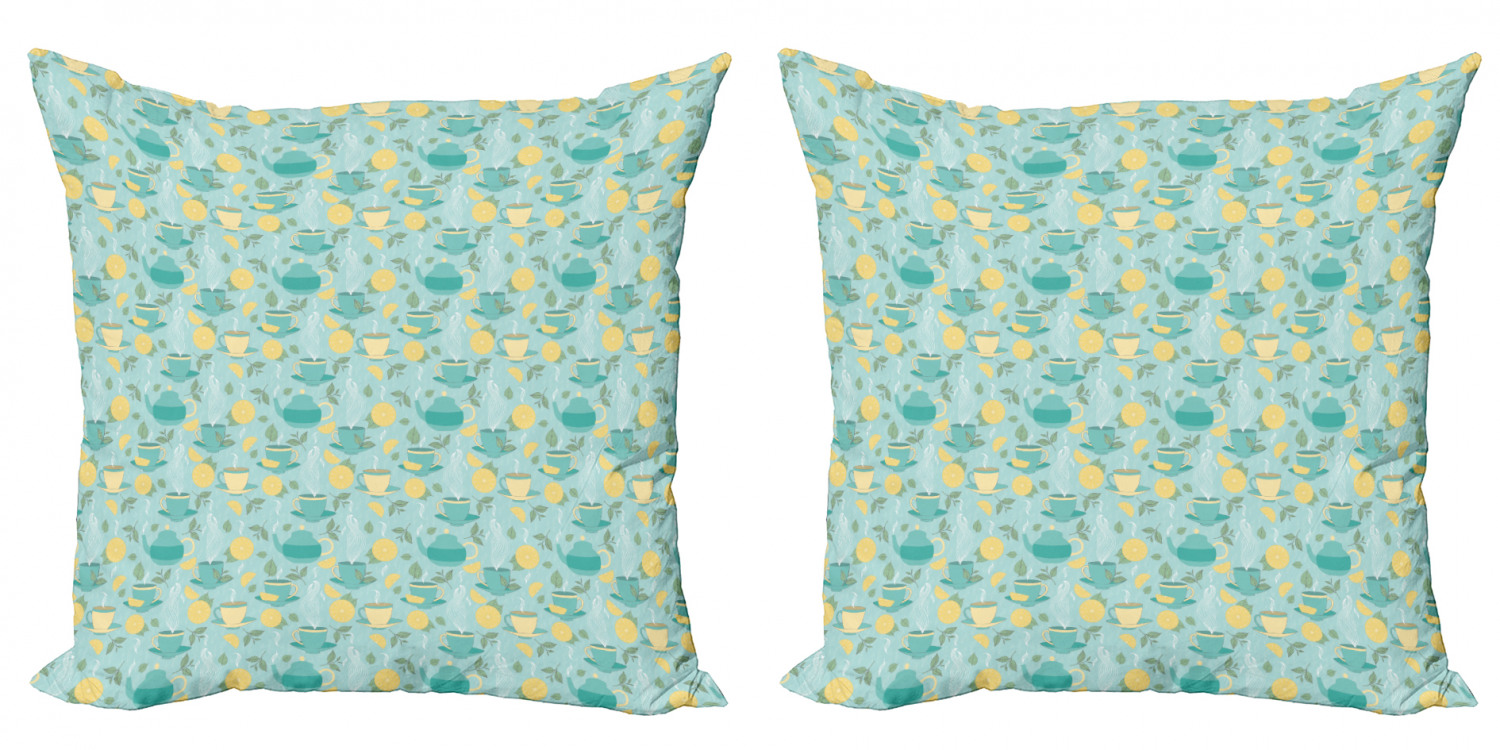 Ambesonne Lemons Pattern Cushion Cover Set of 2 for Couch and Bed in 4 Sizes - Picture 40 of 63