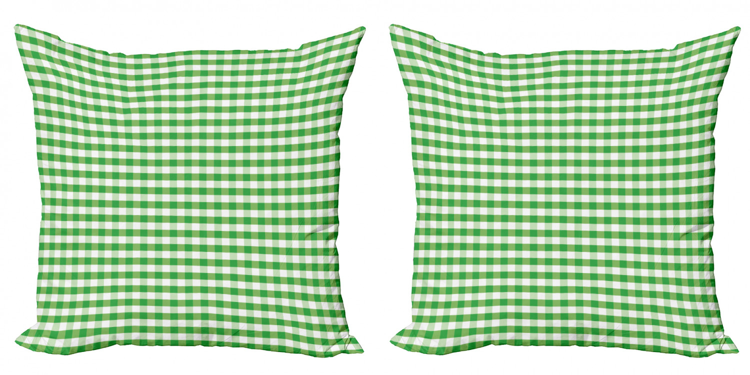 Ambesonne Geometric Scene Cushion Cover Set of 2 for Couch and Bed in 4 Sizes - Picture 23 of 63