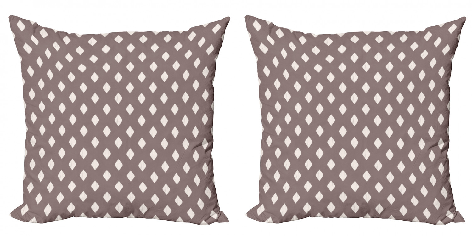 Ambesonne Geometric Scene Cushion Cover Set of 2 for Couch and Bed in 4 Sizes - Picture 34 of 63