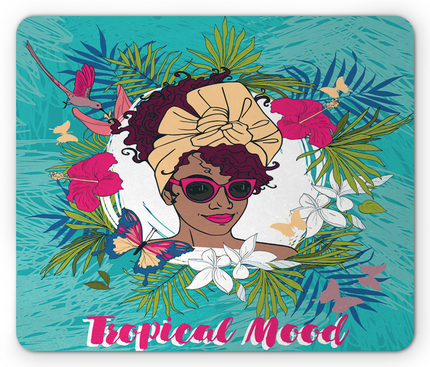 Ambesonne Woman Design Mousepad Rectangle Non-Slip Rubber - Picture 49 of 62