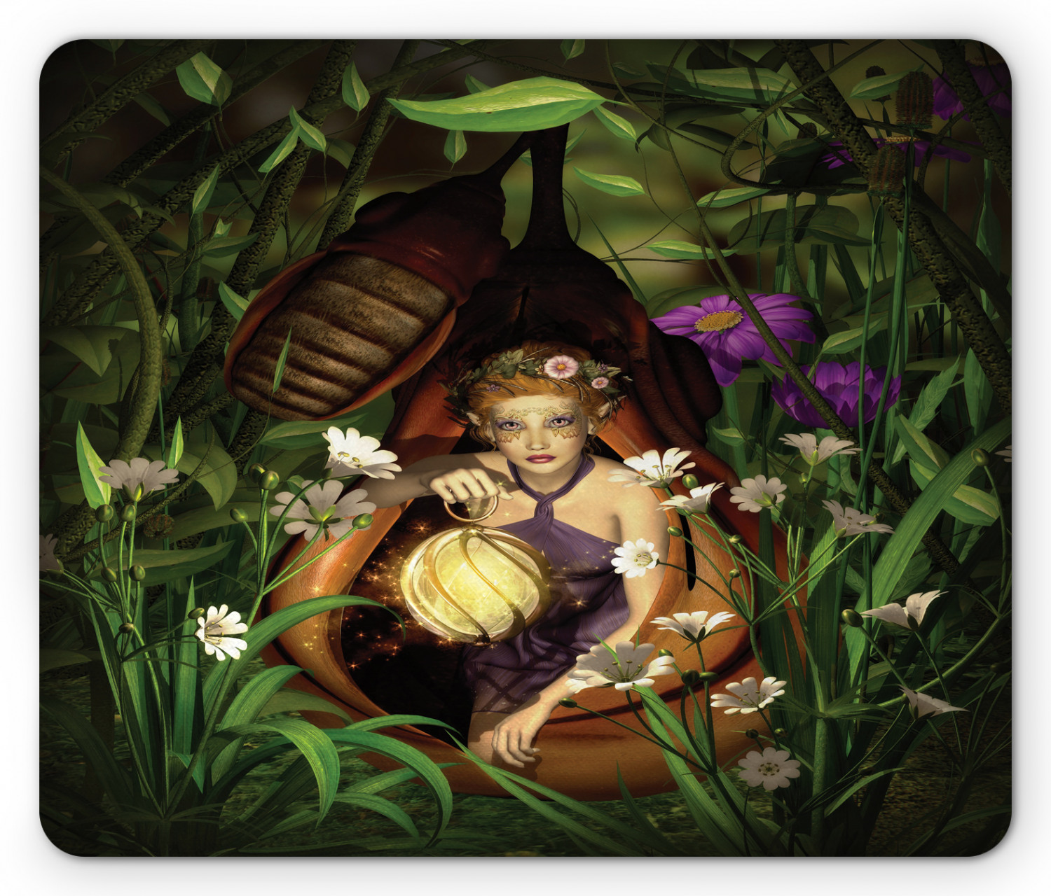 Ambesonne Woman Design Mousepad Rectangle Non-Slip Rubber - Picture 16 of 62