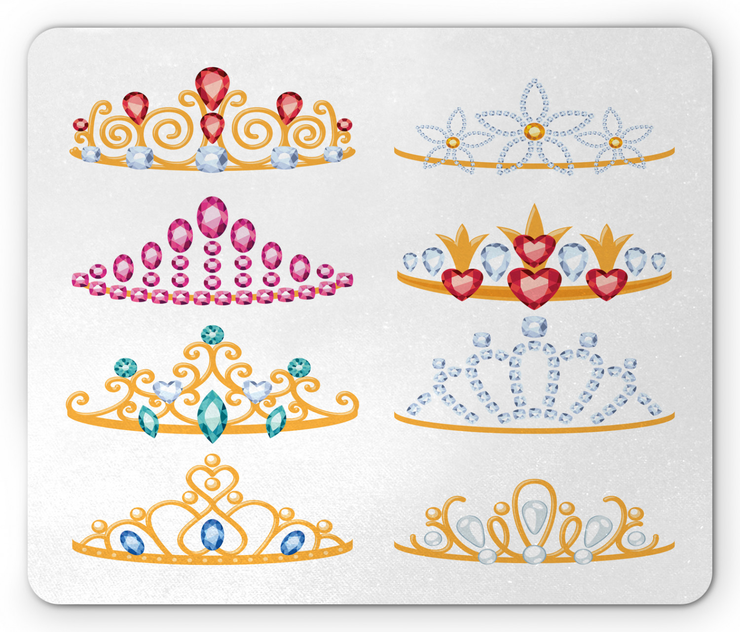 Ambesonne Woman Design Mousepad Rectangle Non-Slip Rubber - Picture 27 of 62