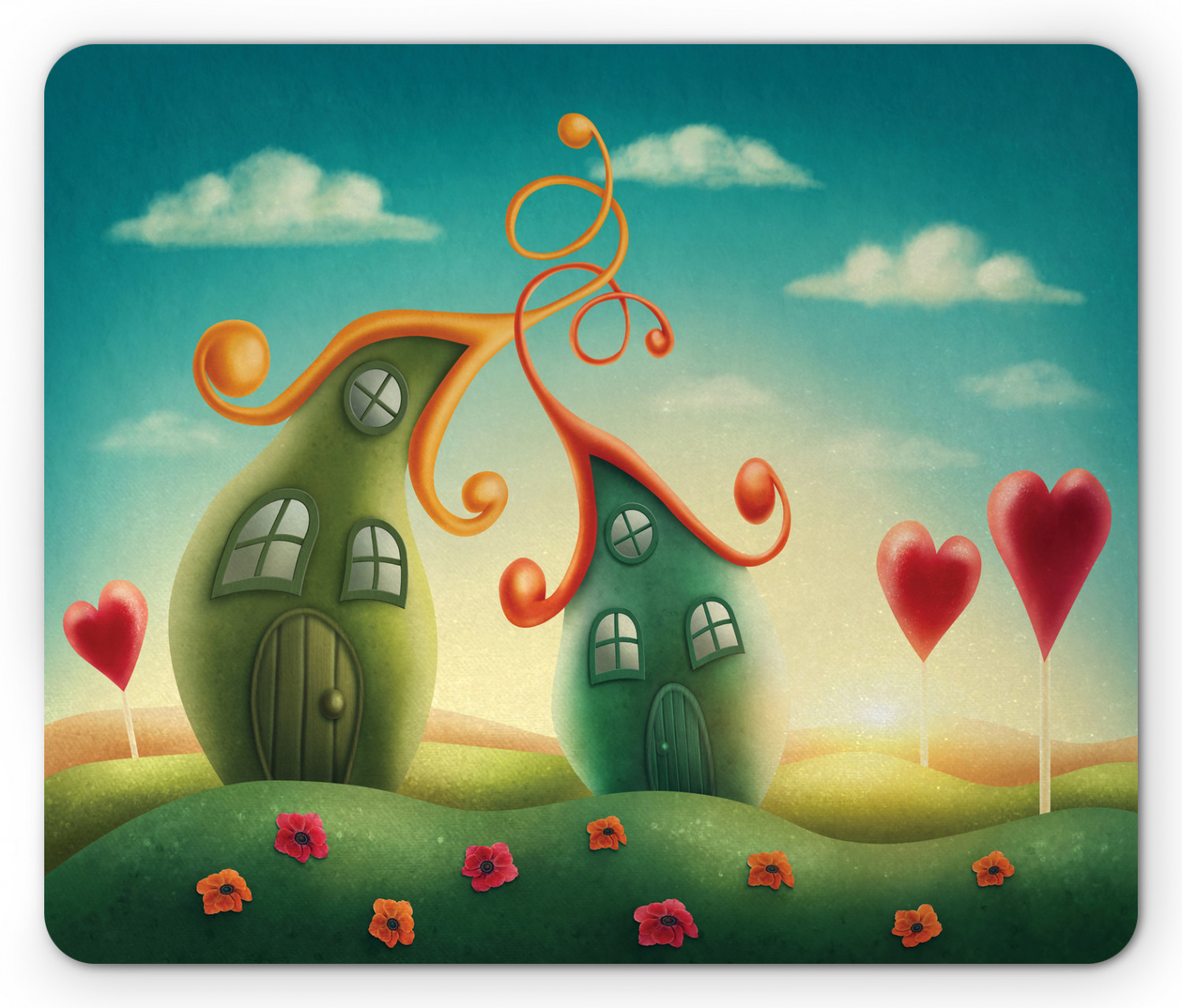Ambesonne Woman Design Mousepad Rectangle Non-Slip Rubber - Picture 30 of 62