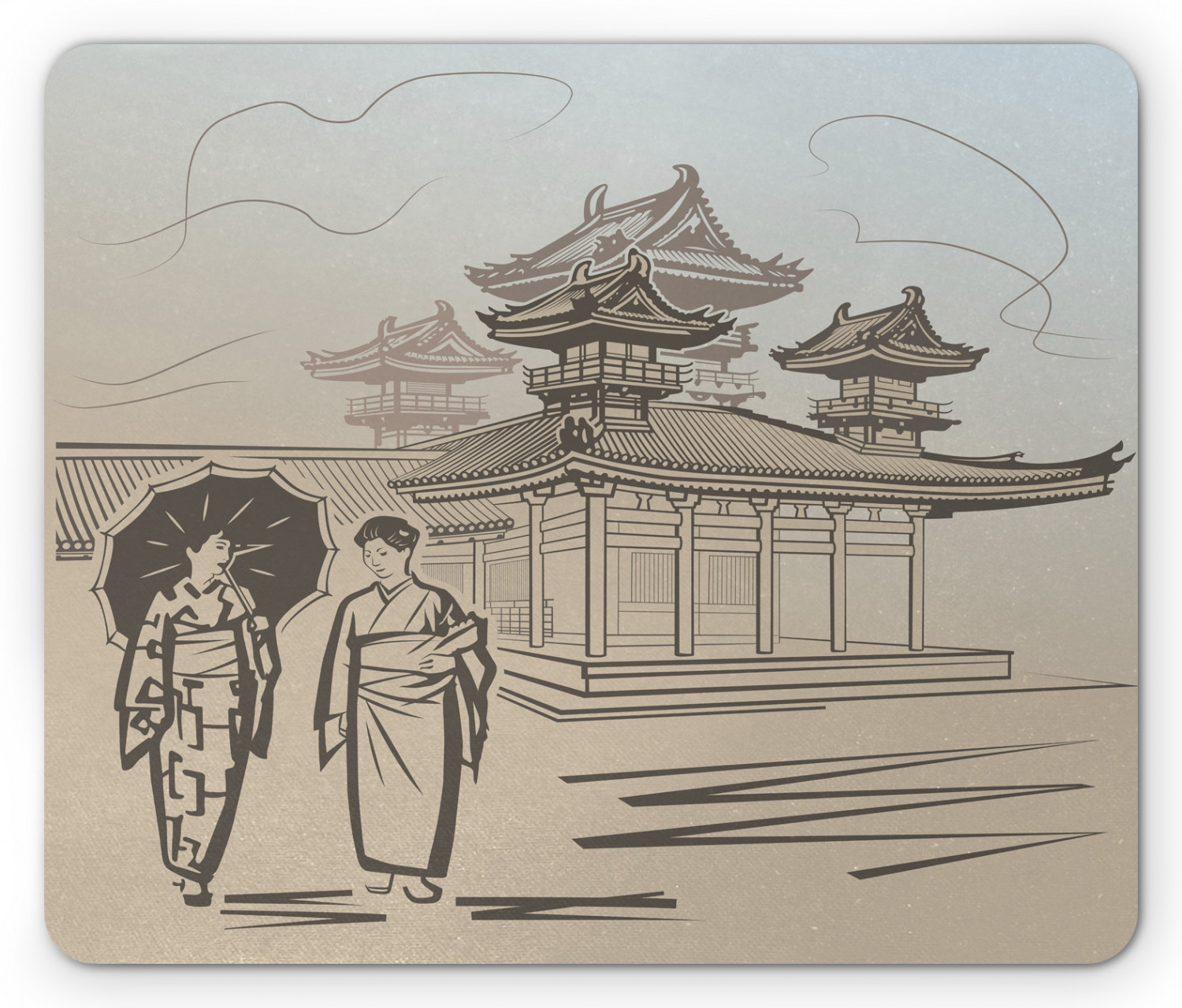 Ambesonne Woman Design Mousepad Rectangle Non-Slip Rubber - Picture 60 of 62