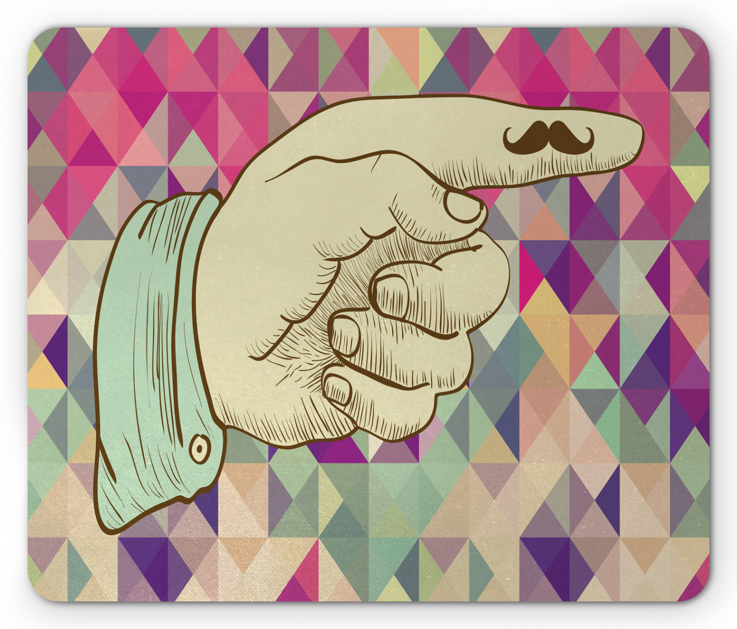 Non Slip Rubber Backing Easy to Use and Durable 5mm Thick Mousepad Ambesonne - Picture 27 of 63