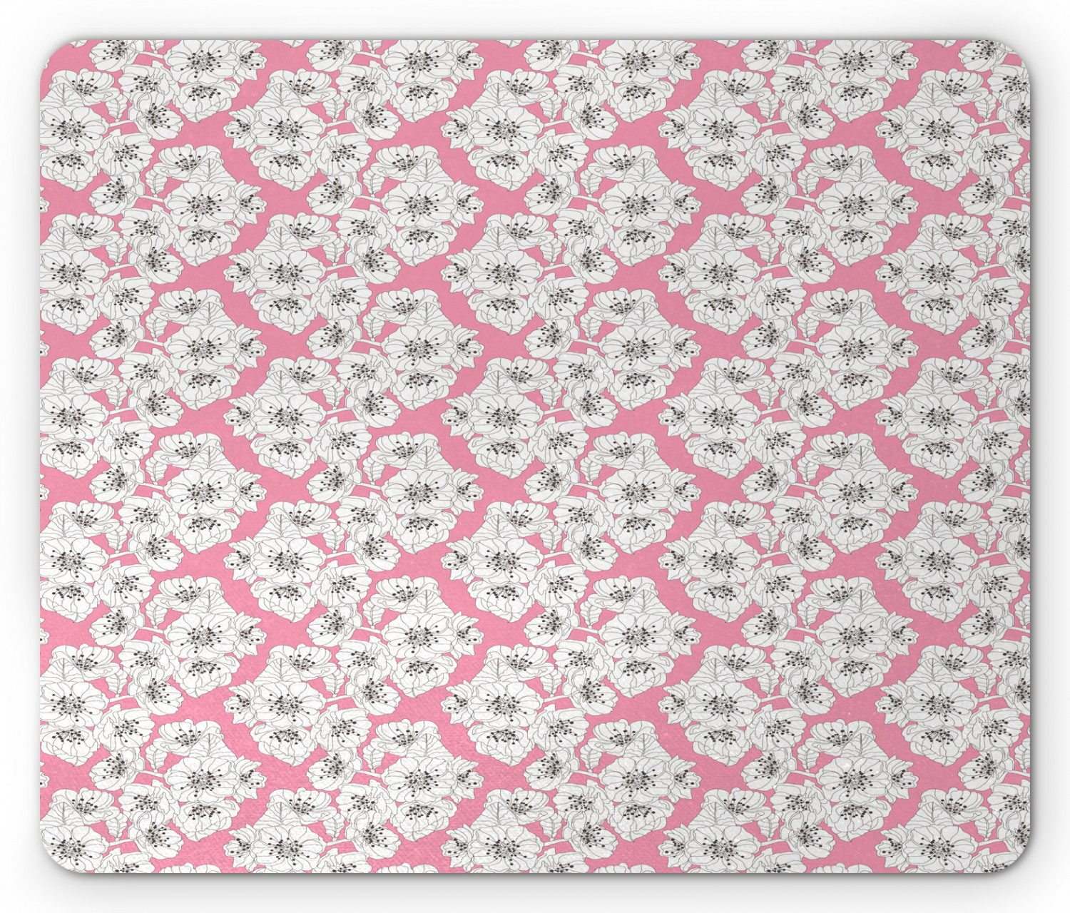 Non Slip Rubber Backing Easy to Use and Durable 5mm Thick Mousepad Ambesonne - Picture 16 of 63