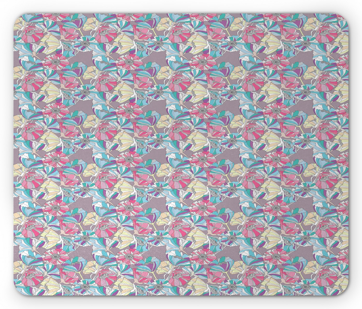 Non Slip Rubber Backing Easy to Use and Durable 5mm Thick Mousepad Ambesonne - Picture 20 of 63
