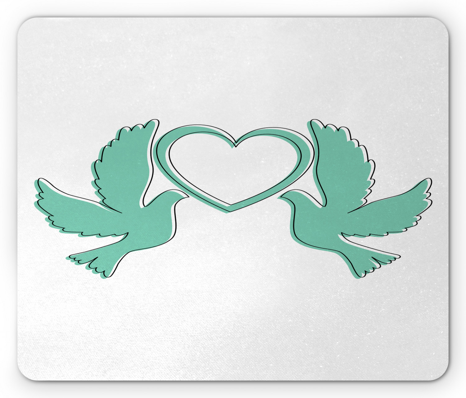 Non Slip Rubber Backing Easy to Use and Durable 5mm Thick Mousepad Ambesonne - Picture 17 of 63