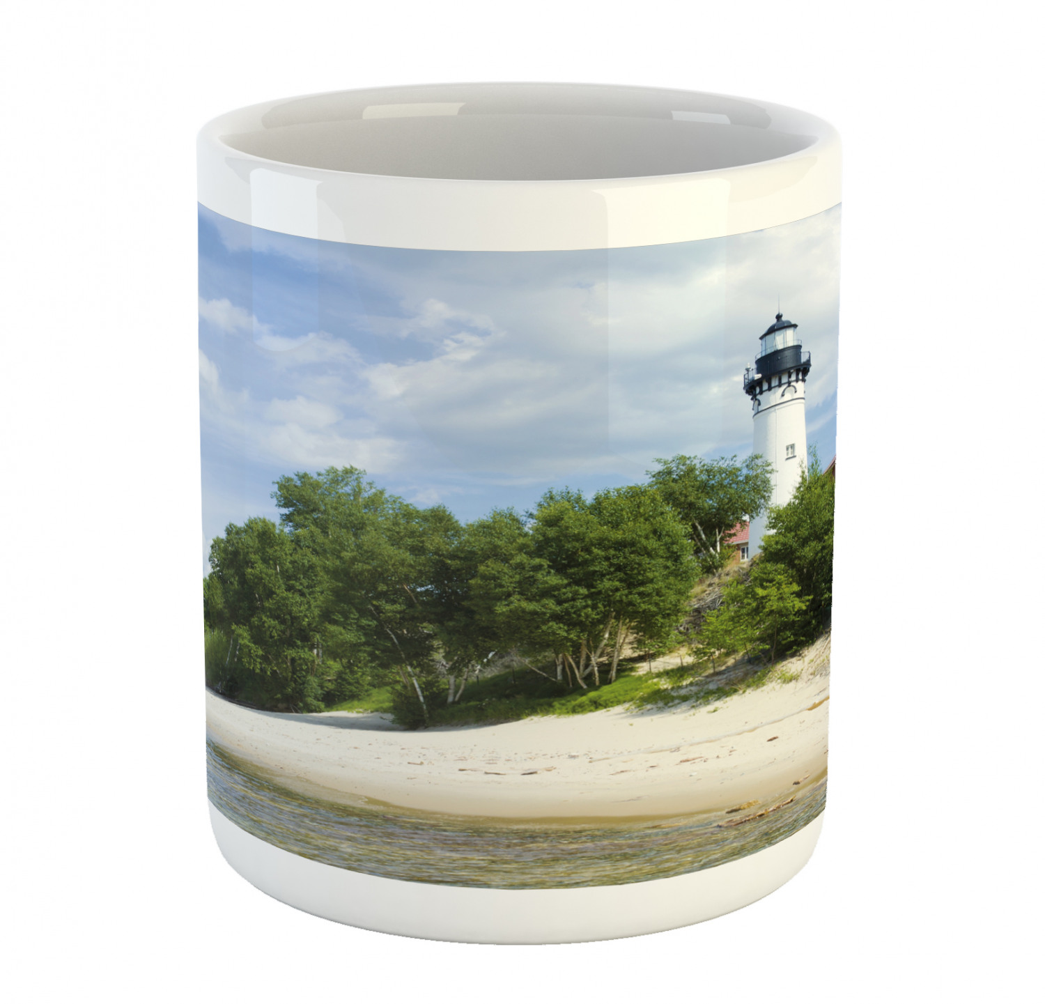 Ambesonne Vintage Ceramic Coffee Mug Cup for Water Tea Drinks, 11 oz - Picture 129 of 244