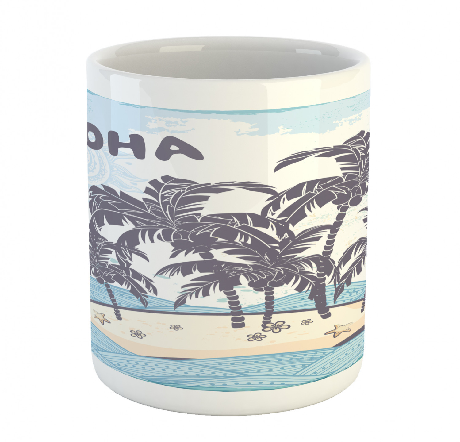Ambesonne Vintage Ceramic Coffee Mug Cup for Water Tea Drinks, 11 oz - Picture 113 of 244