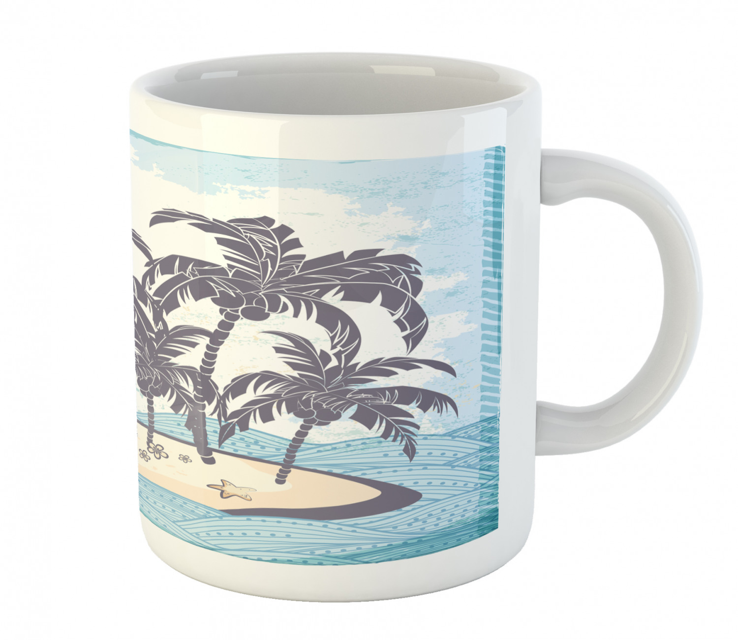 Ambesonne Vintage Ceramic Coffee Mug Cup for Water Tea Drinks, 11 oz - Picture 114 of 244