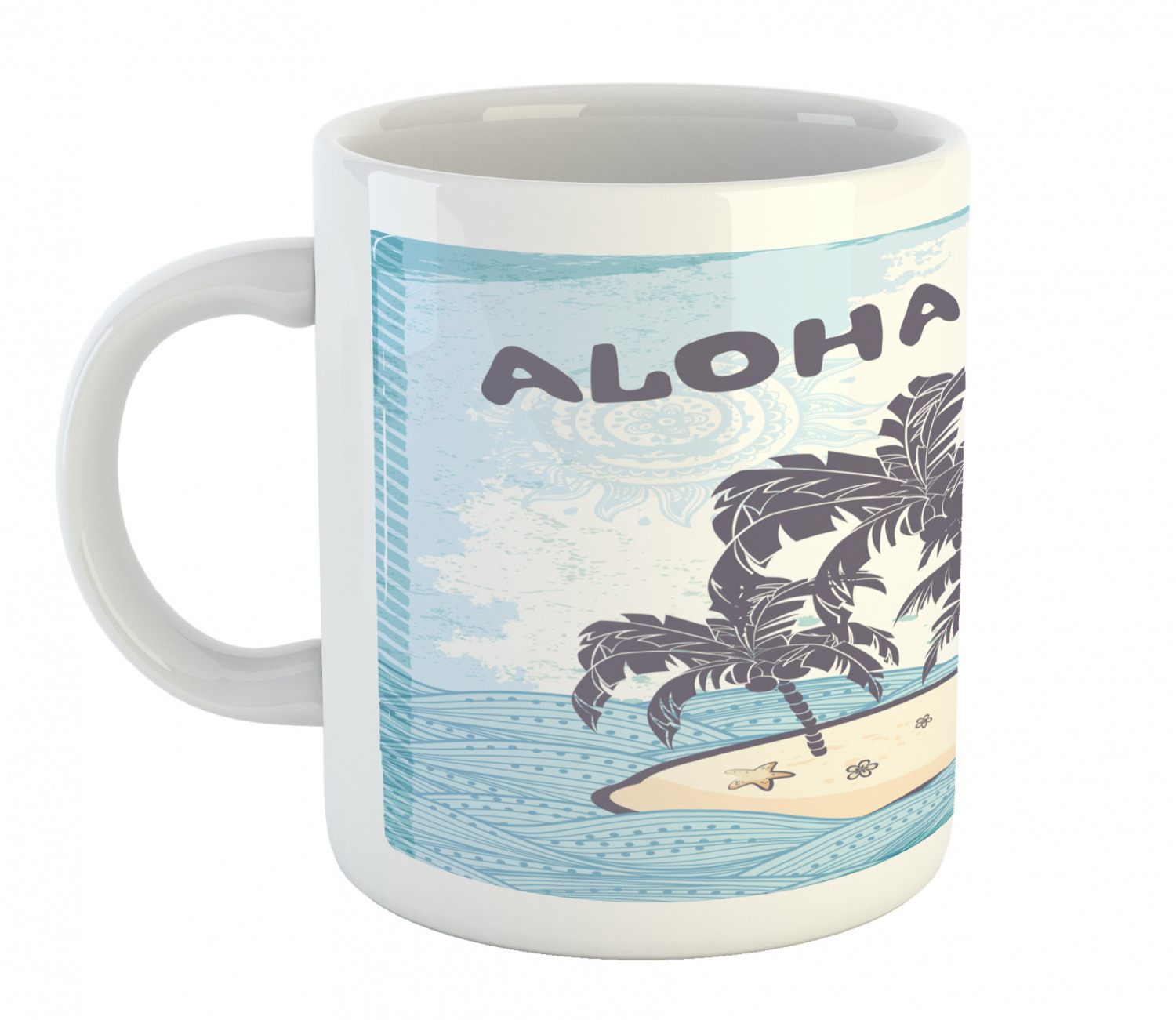 Ambesonne Vintage Ceramic Coffee Mug Cup for Water Tea Drinks, 11 oz - Picture 115 of 244
