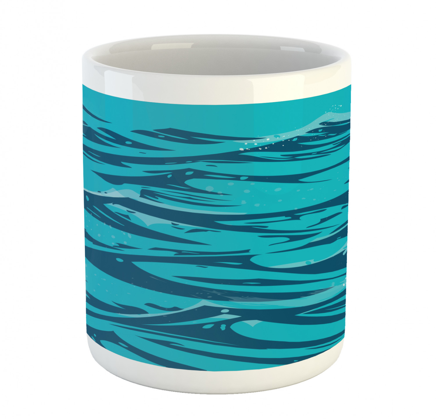 Ambesonne Vintage Ceramic Coffee Mug Cup for Water Tea Drinks, 11 oz - Picture 5 of 244
