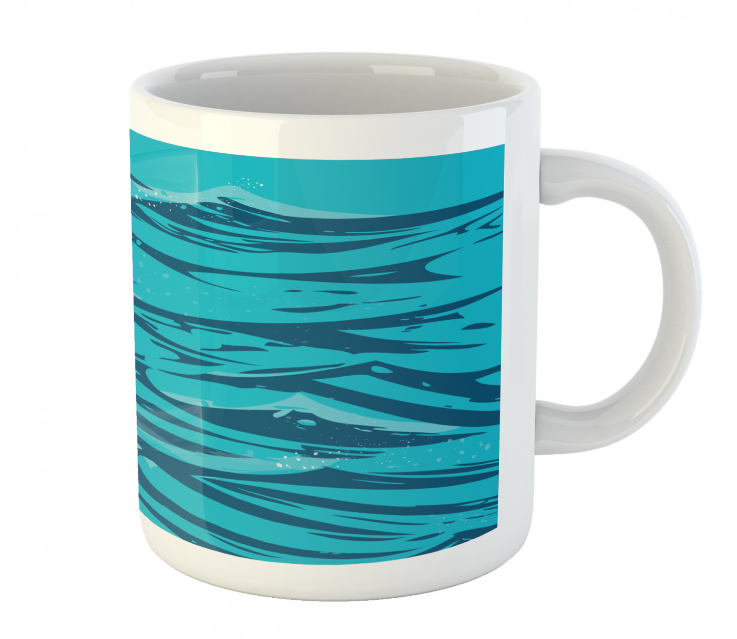 Ambesonne Vintage Ceramic Coffee Mug Cup for Water Tea Drinks, 11 oz - Picture 6 of 244
