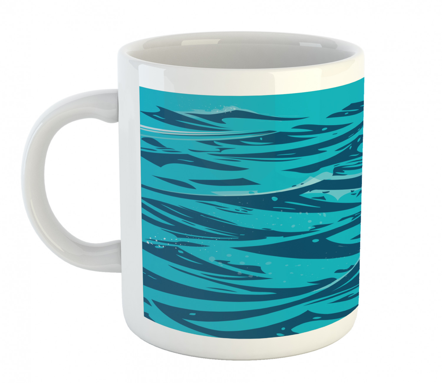 Ambesonne Vintage Ceramic Coffee Mug Cup for Water Tea Drinks, 11 oz - Picture 7 of 244