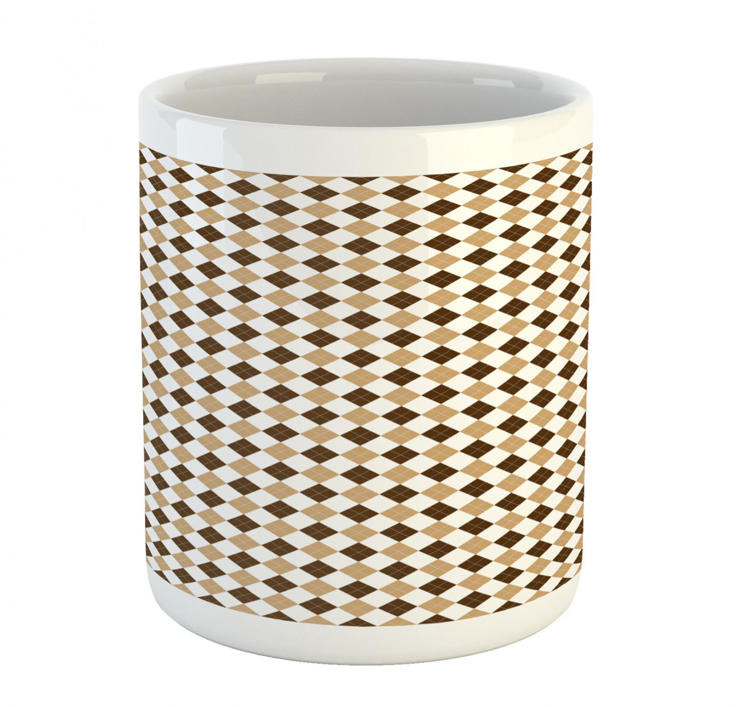 Ambesonne Vintage Ceramic Coffee Mug Cup for Water Tea Drinks, 11 oz - Picture 225 of 244