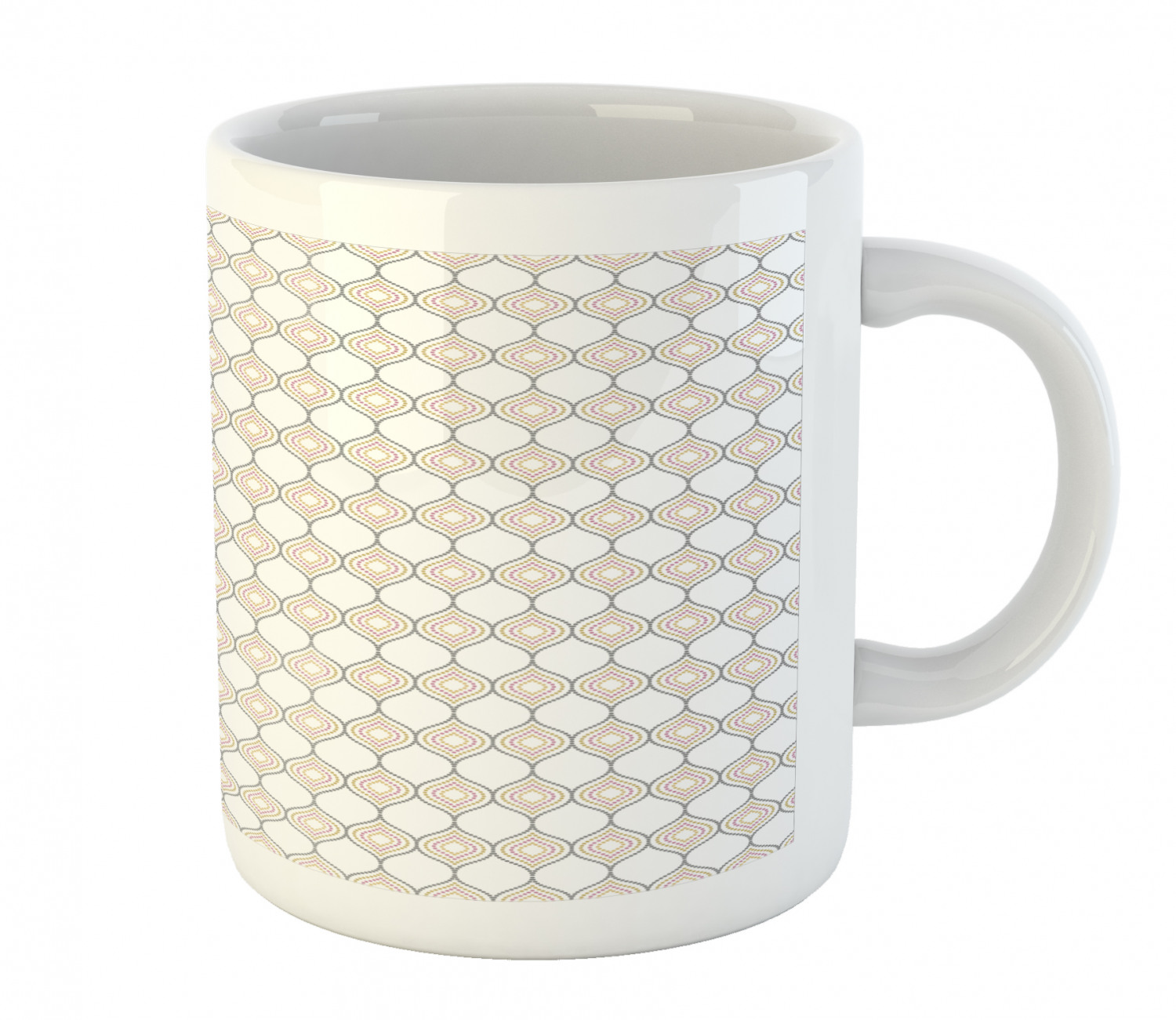 Ambesonne Vintage Ceramic Coffee Mug Cup for Water Tea Drinks, 11 oz - Picture 174 of 244