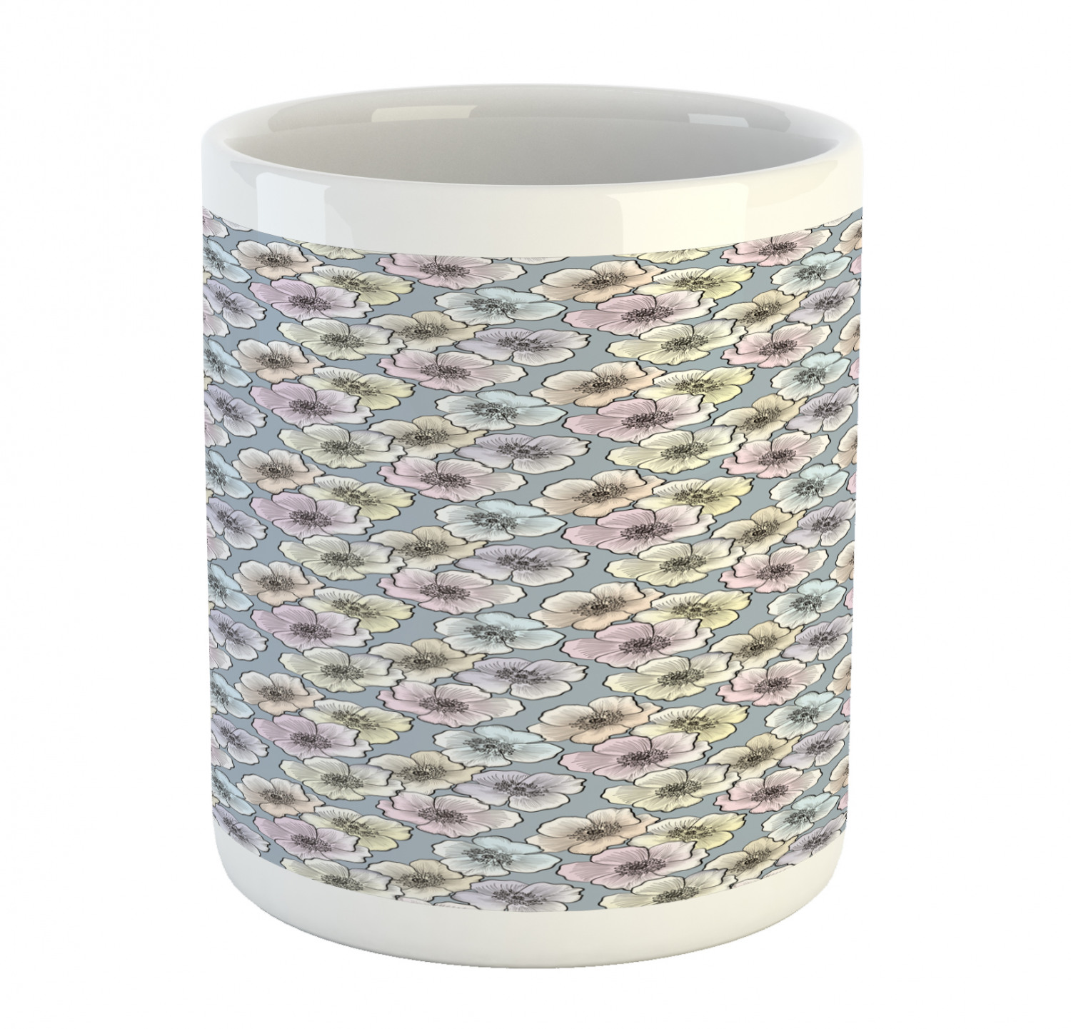 Ambesonne Vintage Ceramic Coffee Mug Cup for Water Tea Drinks, 11 oz - Picture 81 of 244