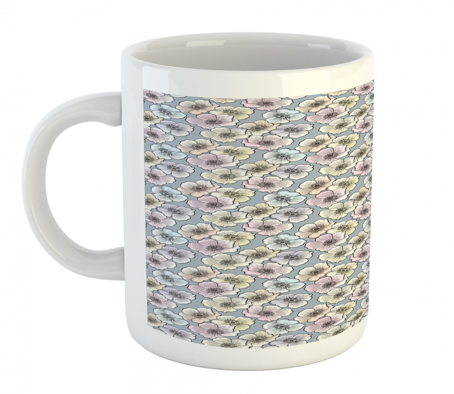 Ambesonne Vintage Ceramic Coffee Mug Cup for Water Tea Drinks, 11 oz - Picture 83 of 244