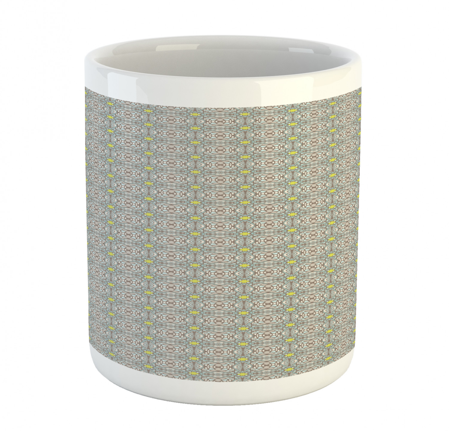 Ambesonne Vintage Ceramic Coffee Mug Cup for Water Tea Drinks, 11 oz - Picture 189 of 244