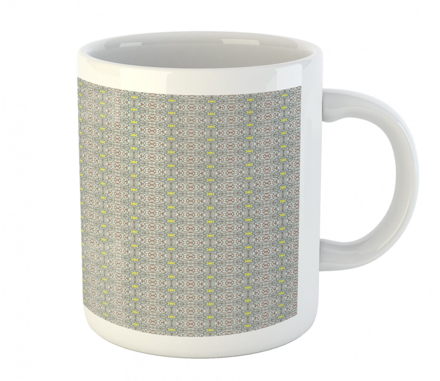 Ambesonne Vintage Ceramic Coffee Mug Cup for Water Tea Drinks, 11 oz - Picture 190 of 244