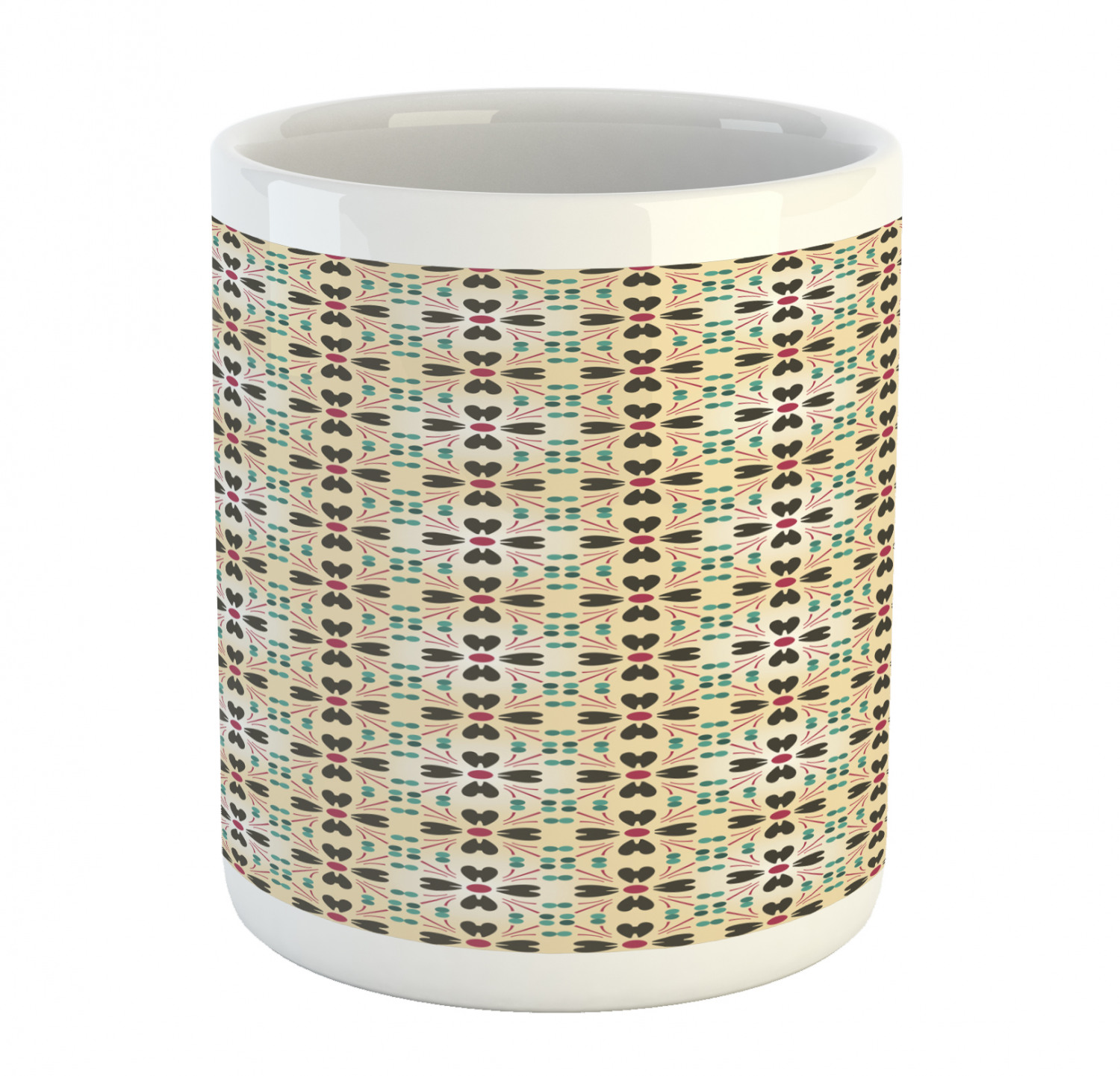 Ambesonne Vintage Ceramic Coffee Mug Cup for Water Tea Drinks, 11 oz - Picture 73 of 244