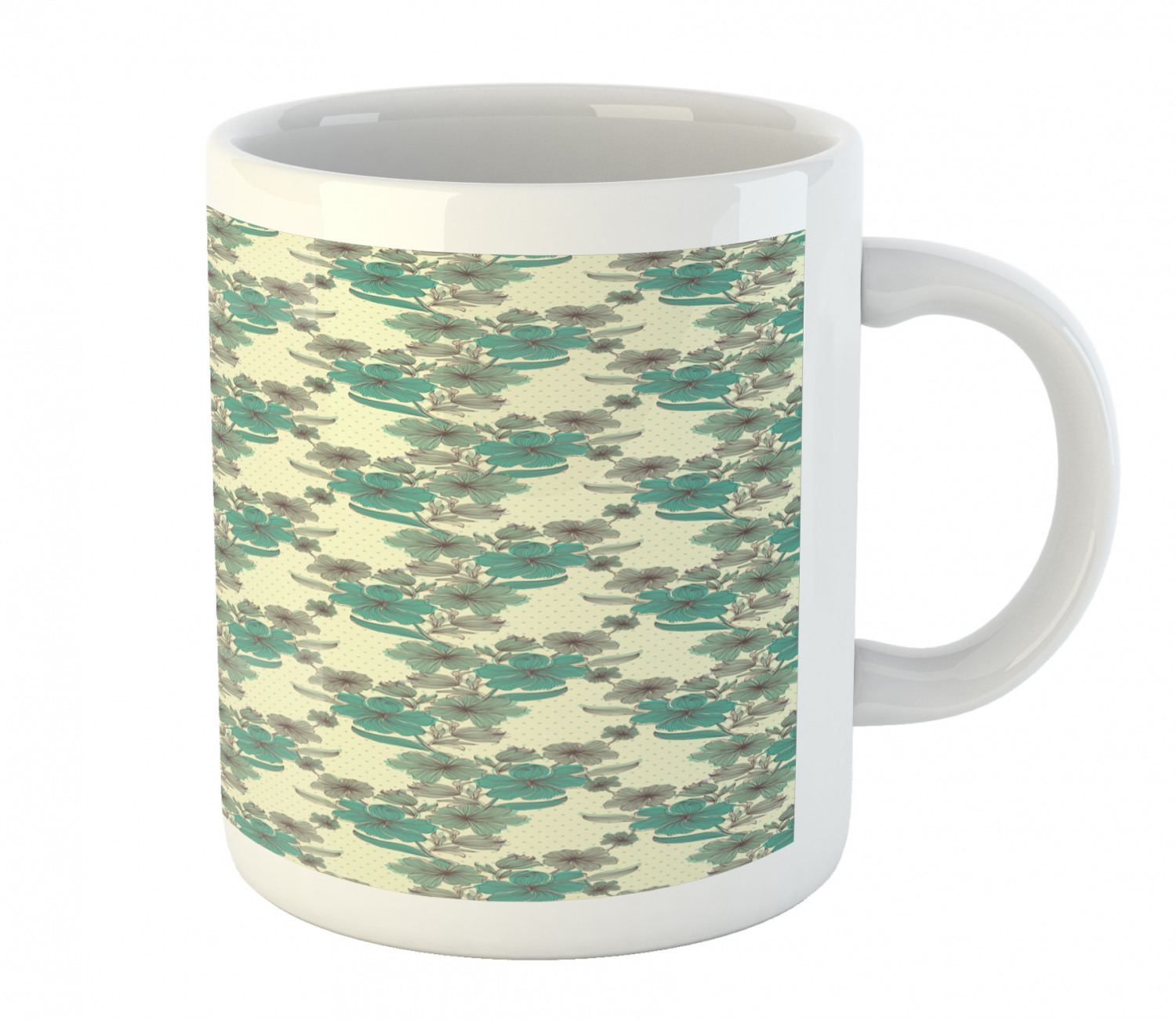 Ambesonne Vintage Ceramic Coffee Mug Cup for Water Tea Drinks, 11 oz - Picture 110 of 244