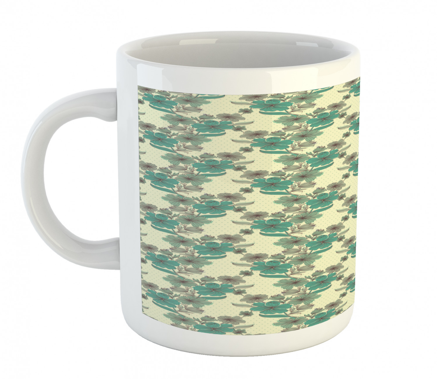 Ambesonne Vintage Ceramic Coffee Mug Cup for Water Tea Drinks, 11 oz - Picture 111 of 244