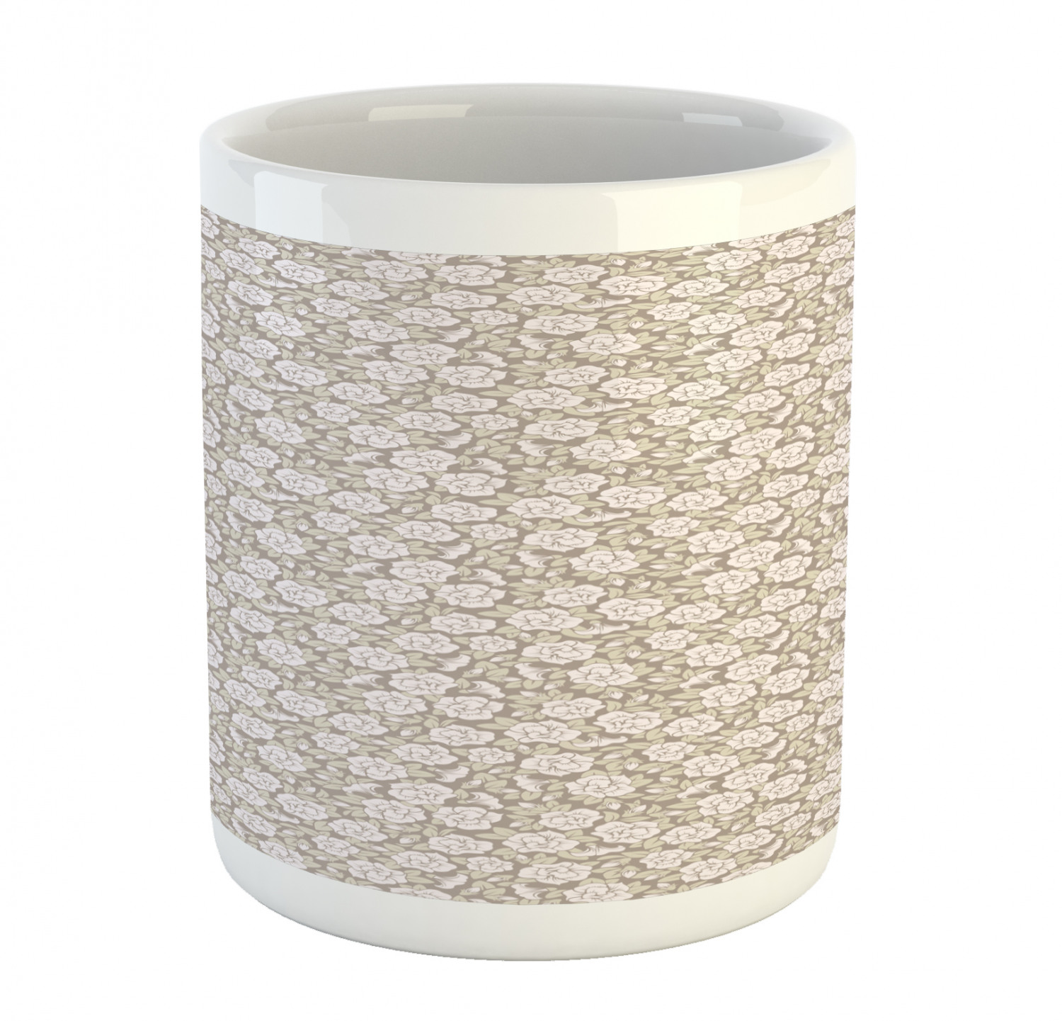 Ambesonne Vintage Ceramic Coffee Mug Cup for Water Tea Drinks, 11 oz - Picture 165 of 244