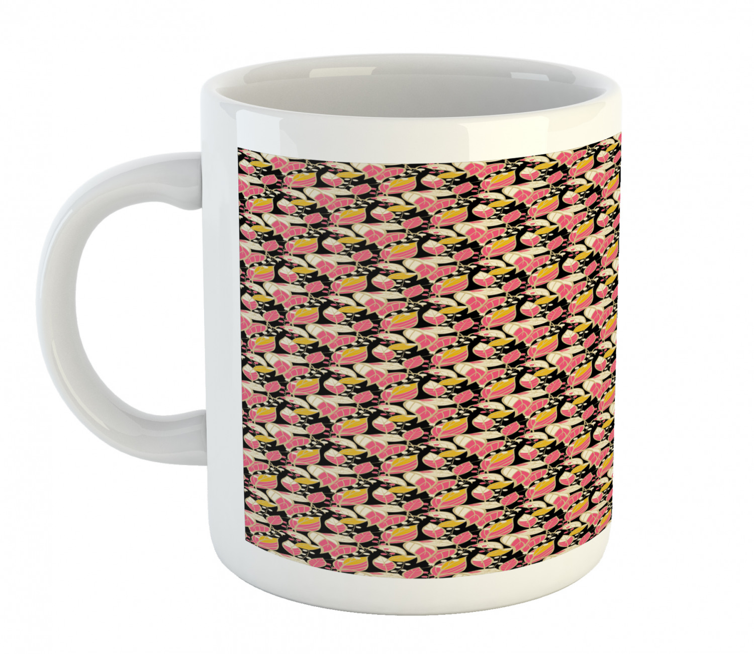Ambesonne Vintage Ceramic Coffee Mug Cup for Water Tea Drinks, 11 oz - Picture 151 of 244