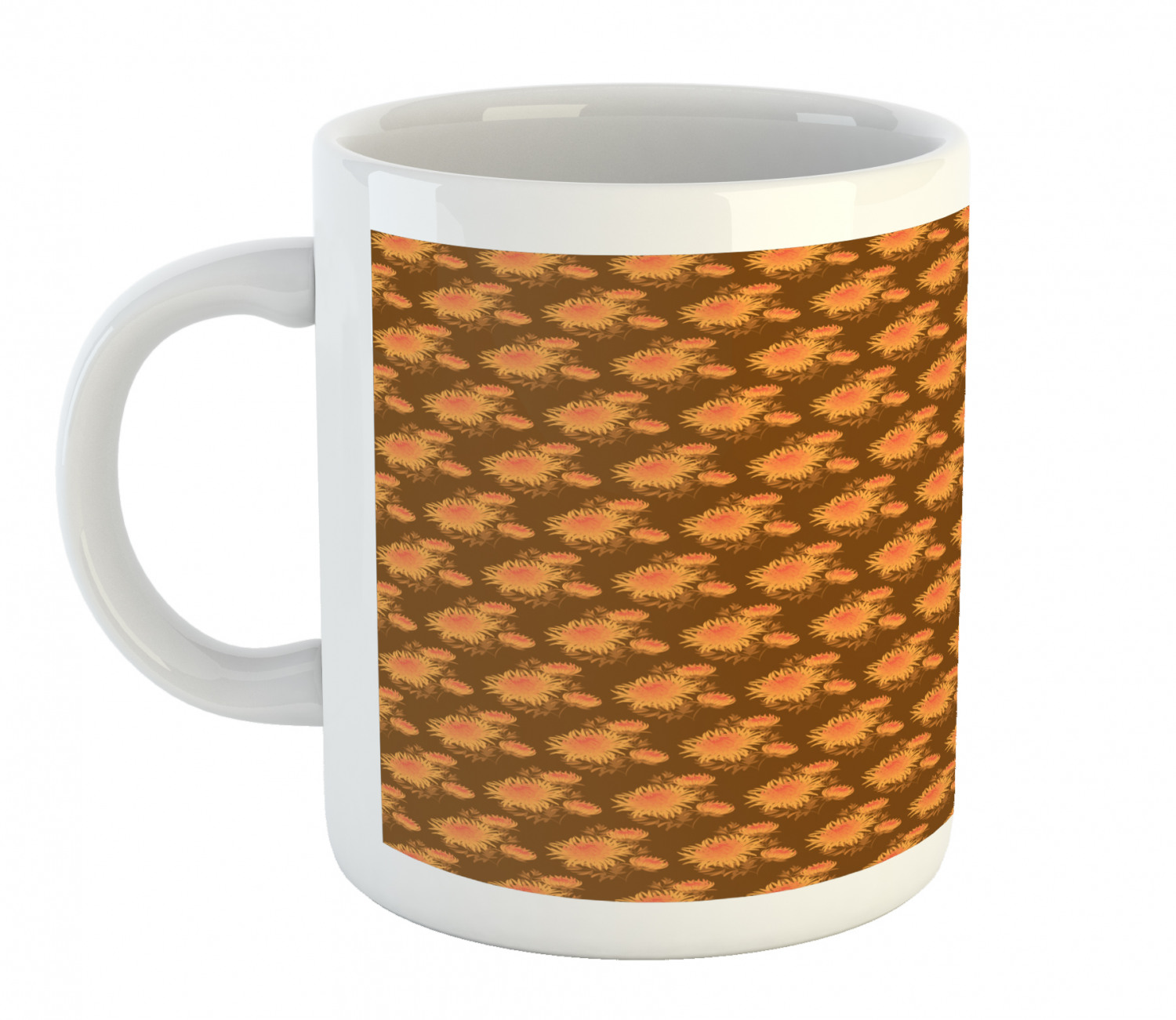 Ambesonne Vintage Ceramic Coffee Mug Cup for Water Tea Drinks, 11 oz - Picture 23 of 244