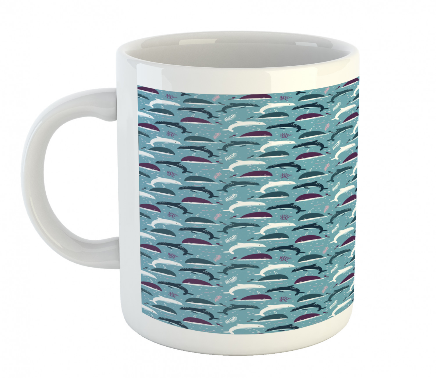 Ambesonne Nautical Ceramic Coffee Mug Cup for Water Tea Drinks, 11 oz - Picture 39 of 244