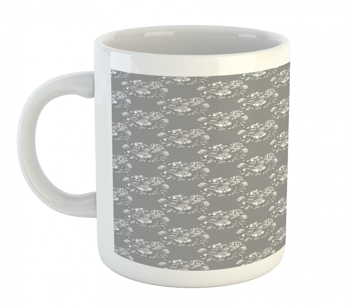 Ambesonne Vintage Ceramic Coffee Mug Cup for Water Tea Drinks, 11 oz - Picture 63 of 244