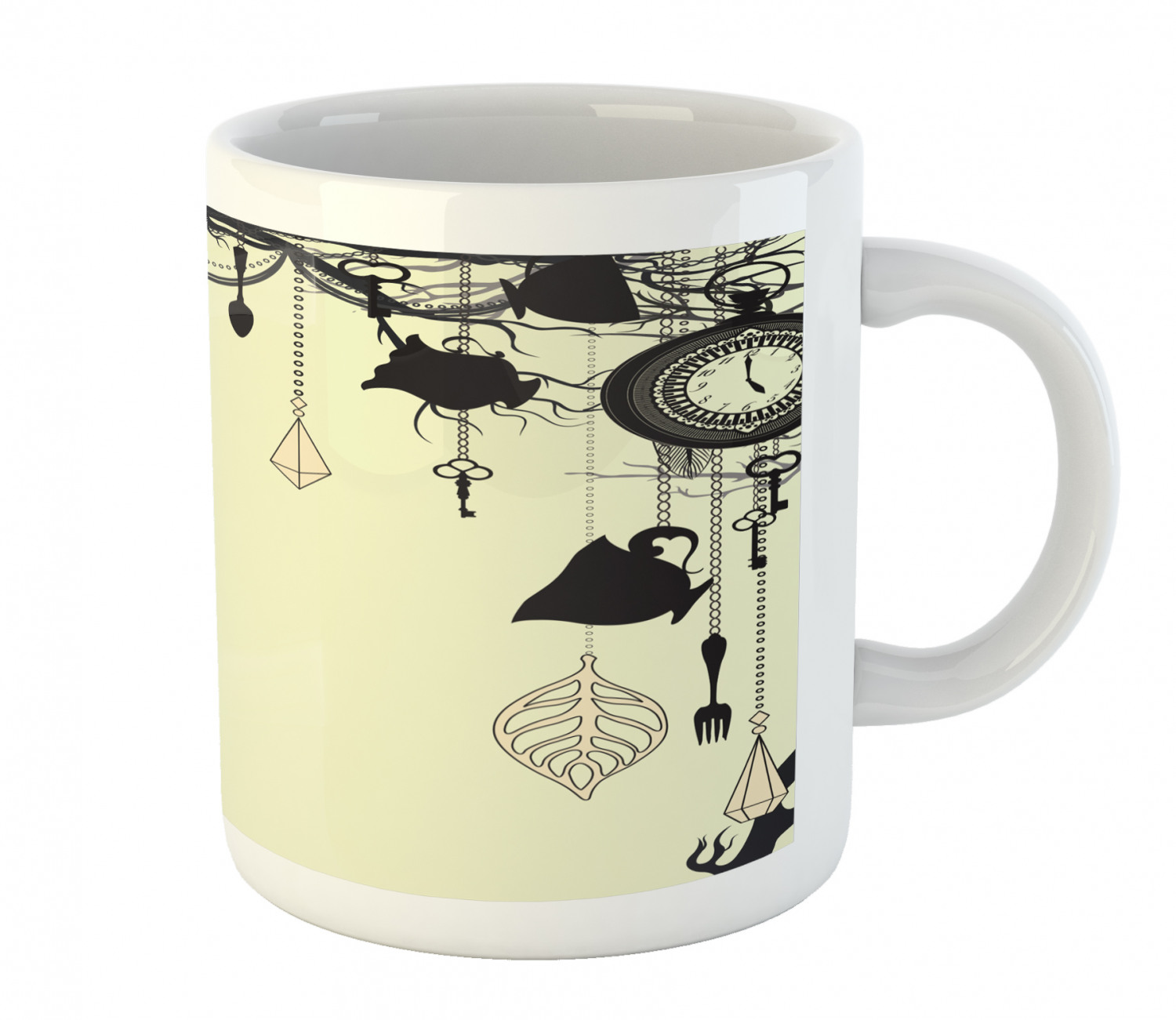 Ambesonne Vintage Ceramic Coffee Mug Cup for Water Tea Drinks, 11 oz - Picture 66 of 244