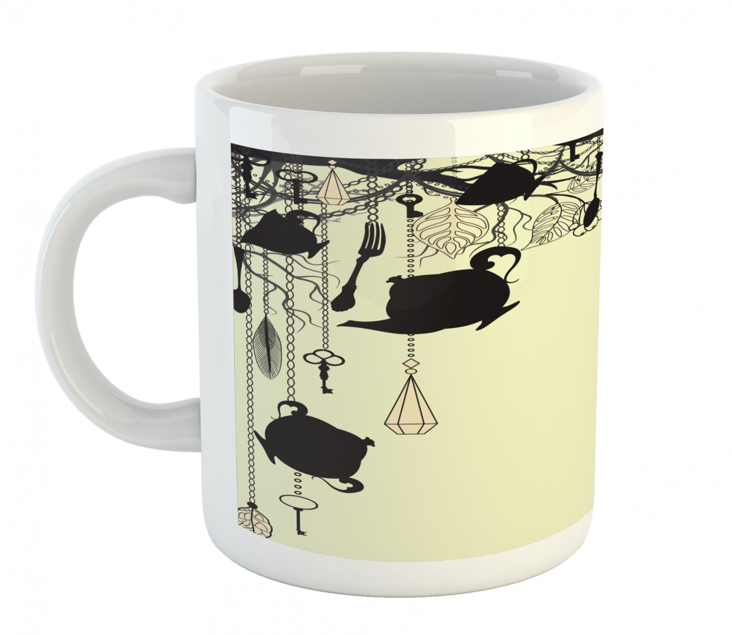 Ambesonne Vintage Ceramic Coffee Mug Cup for Water Tea Drinks, 11 oz - Picture 67 of 244