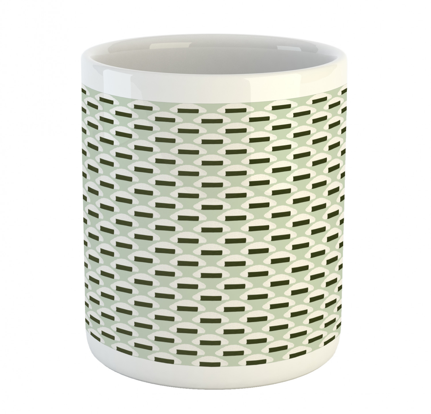 Ambesonne Abstract Surreal Ceramic Coffee Mug Cup for Water Tea Drinks, 11 oz - Picture 169 of 244