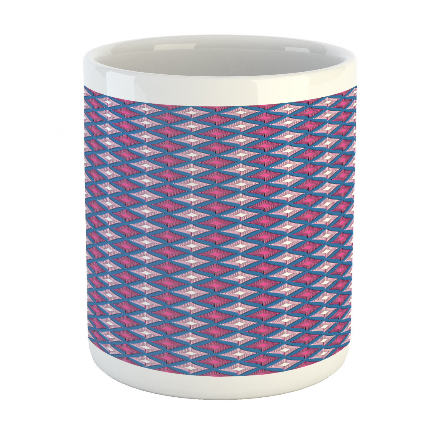Ambesonne Abstract Surreal Ceramic Coffee Mug Cup for Water Tea Drinks, 11 oz - Picture 93 of 244