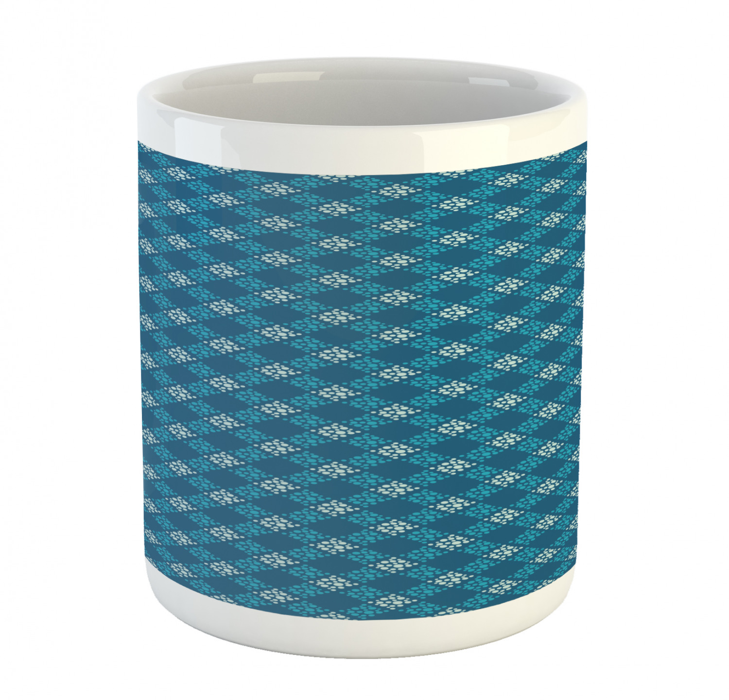 Ambesonne Abstract Surreal Ceramic Coffee Mug Cup for Water Tea Drinks, 11 oz - Picture 45 of 244