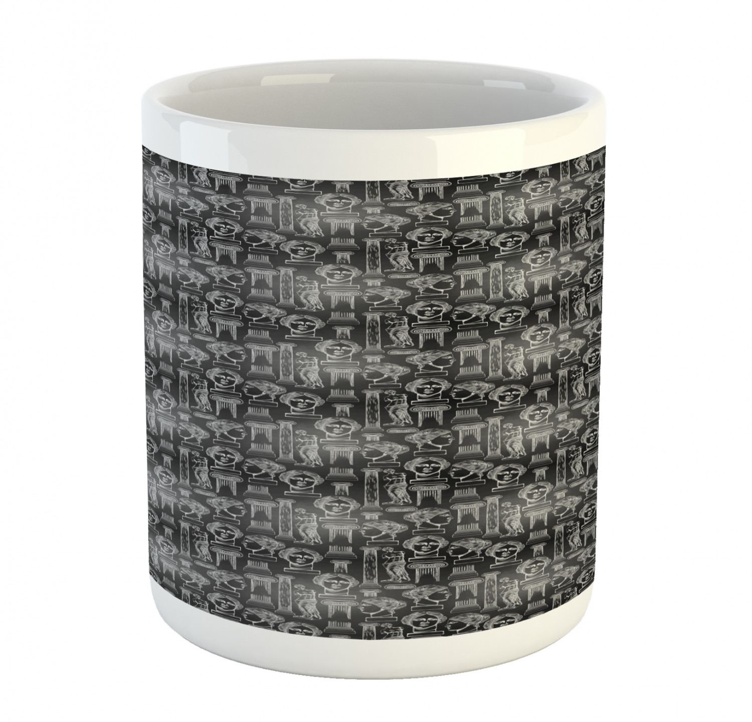 Ambesonne Vintage Ceramic Coffee Mug Cup for Water Tea Drinks, 11 oz - Picture 117 of 244