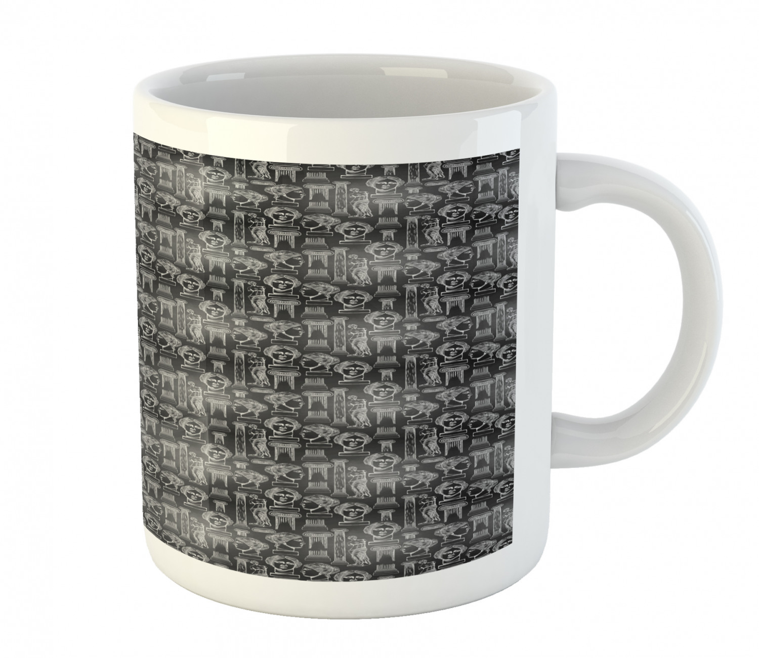 Ambesonne Vintage Ceramic Coffee Mug Cup for Water Tea Drinks, 11 oz - Picture 118 of 244