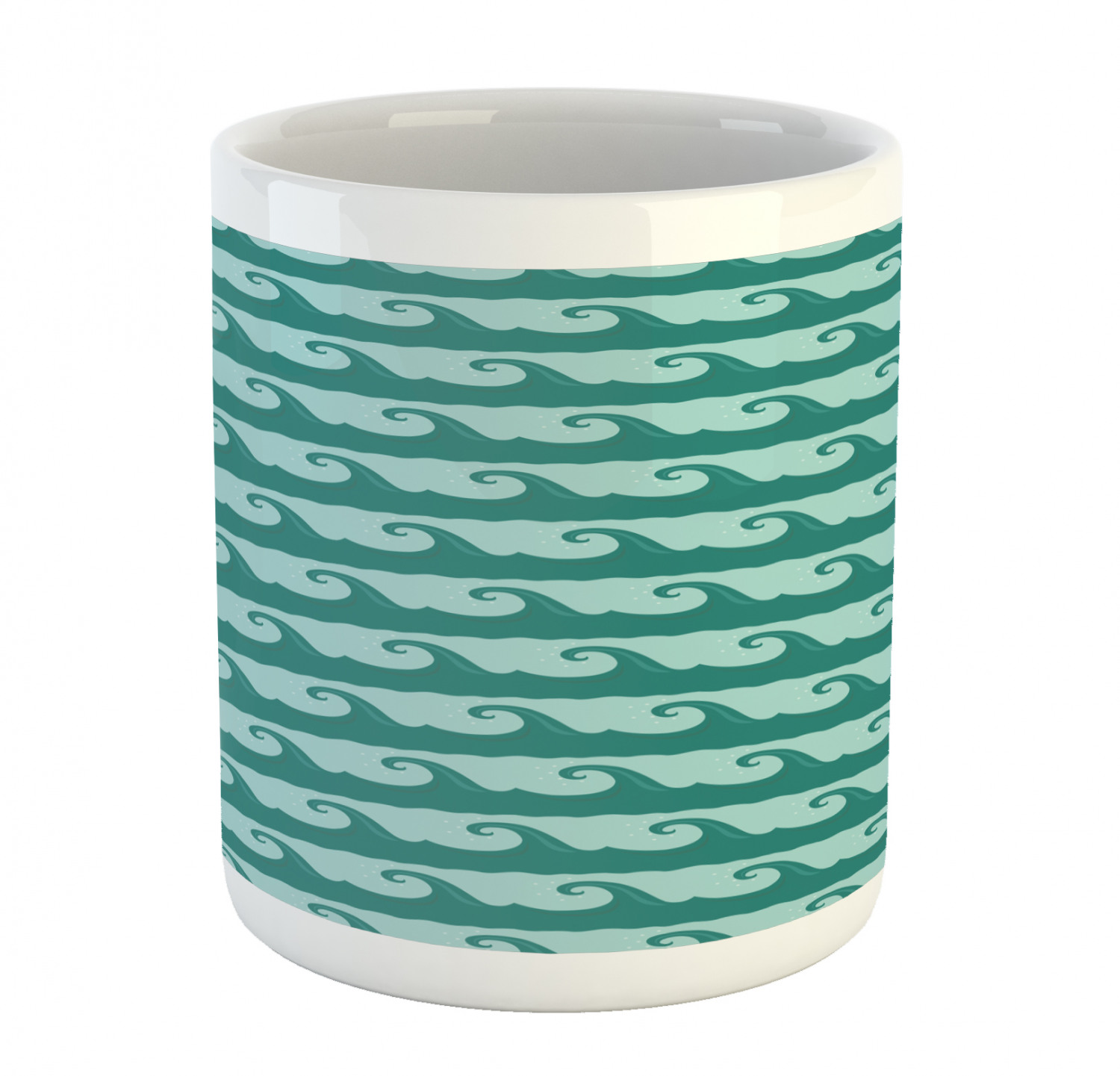 Ambesonne Nautical Ceramic Coffee Mug Cup for Water Tea Drinks, 11 oz - Picture 205 of 244
