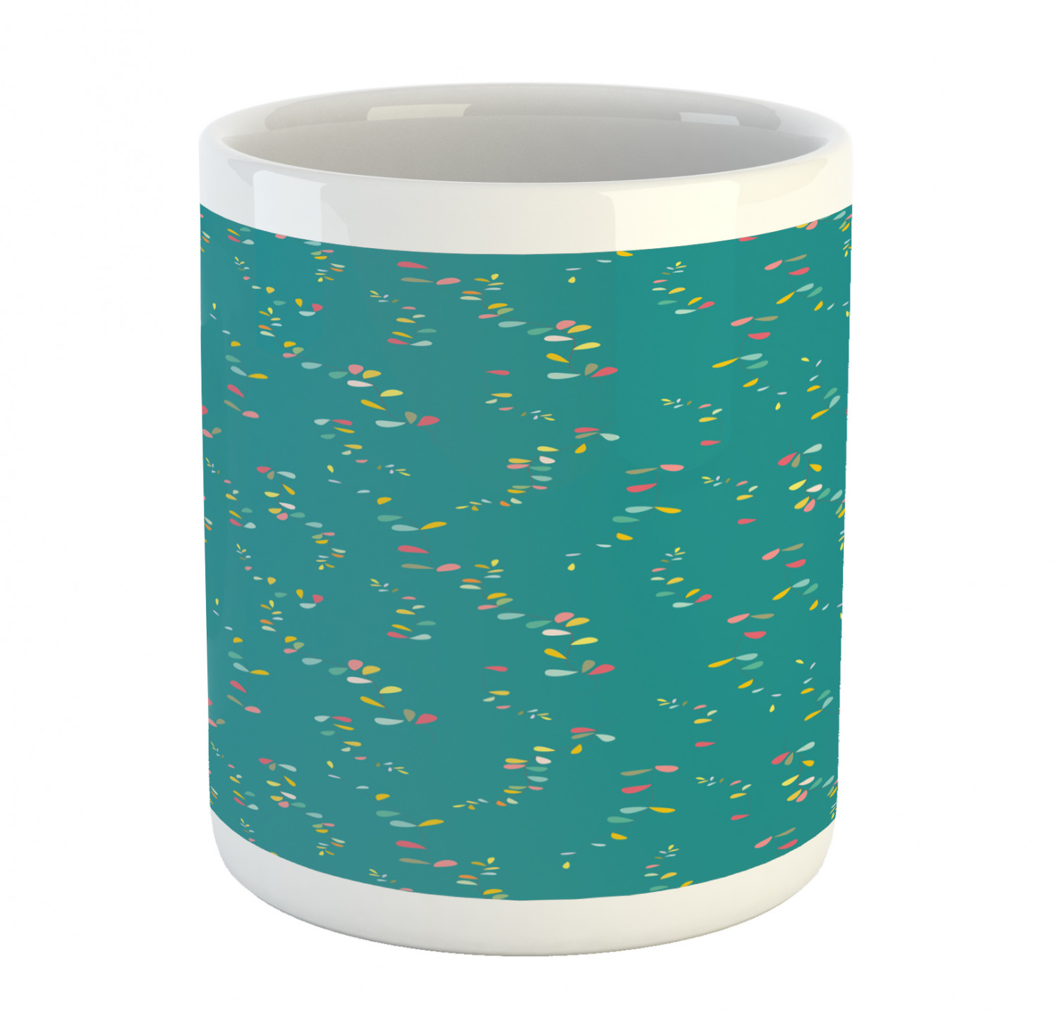 Ambesonne Abstract Surreal Ceramic Coffee Mug Cup for Water Tea Drinks, 11 oz - Picture 53 of 244
