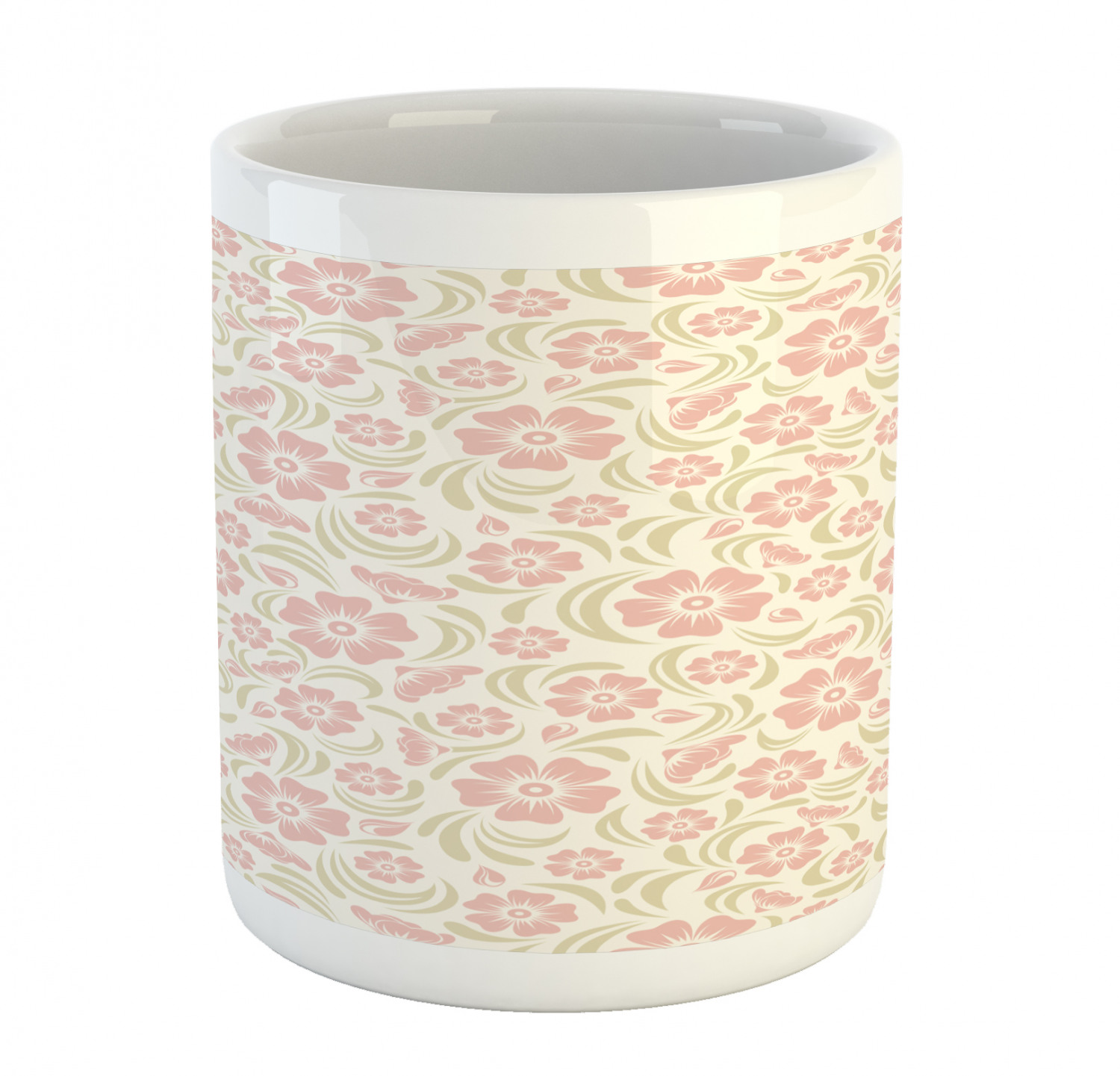 Ambesonne Vintage Ceramic Coffee Mug Cup for Water Tea Drinks, 11 oz - Picture 177 of 244