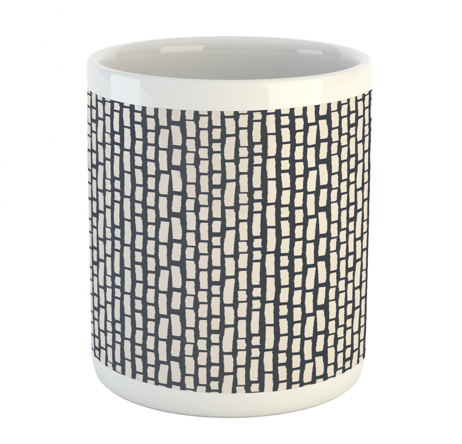 Ambesonne Abstract Surreal Ceramic Coffee Mug Cup for Water Tea Drinks, 11 oz - Picture 13 of 244
