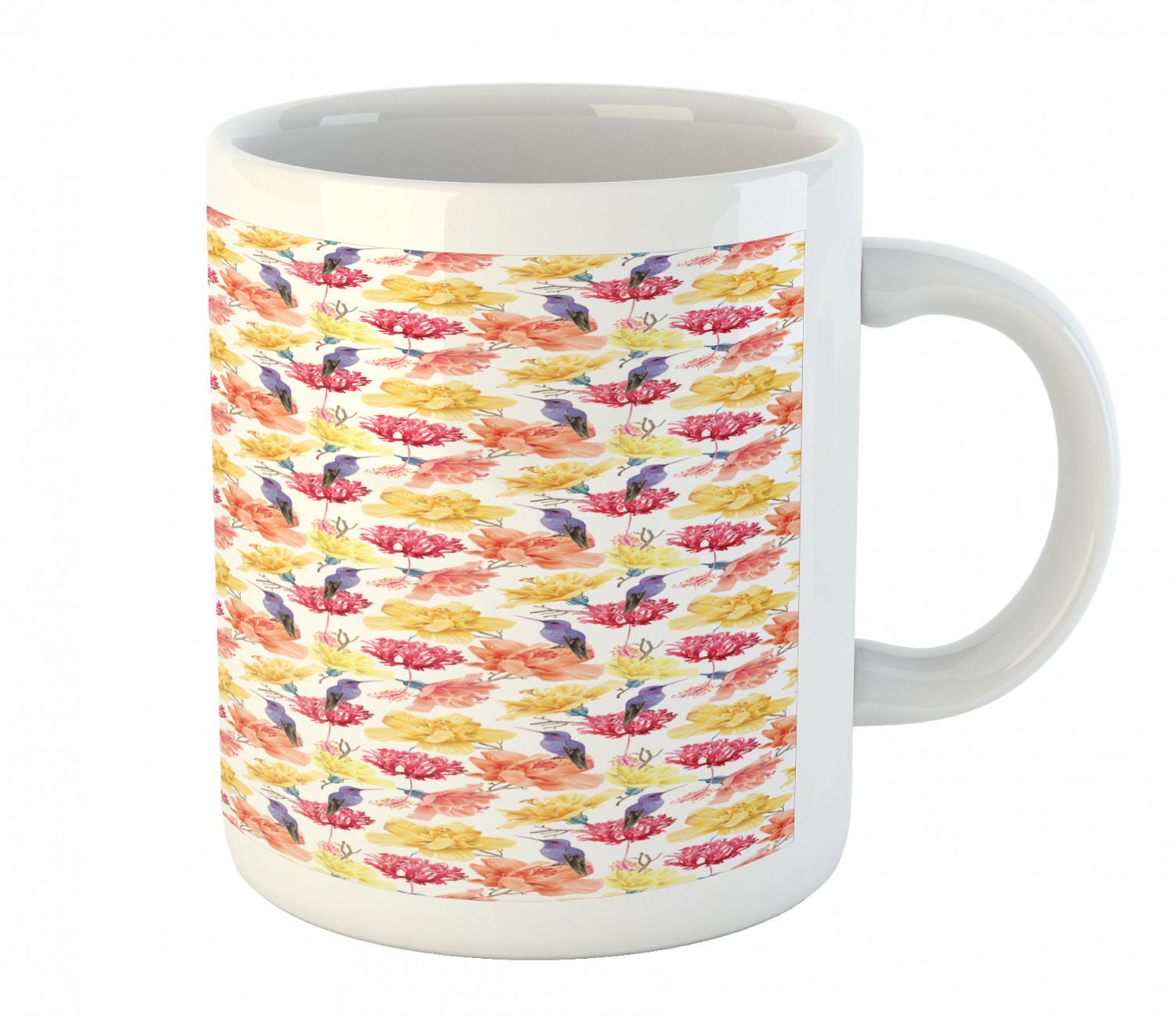 Ambesonne Vintage Ceramic Coffee Mug Cup for Water Tea Drinks, 11 oz - Picture 30 of 244