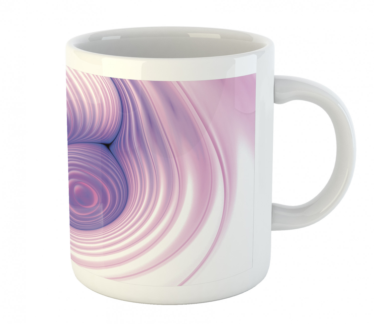 Ambesonne Abstract Surreal Ceramic Coffee Mug Cup for Water Tea Drinks, 11 oz - Picture 22 of 244