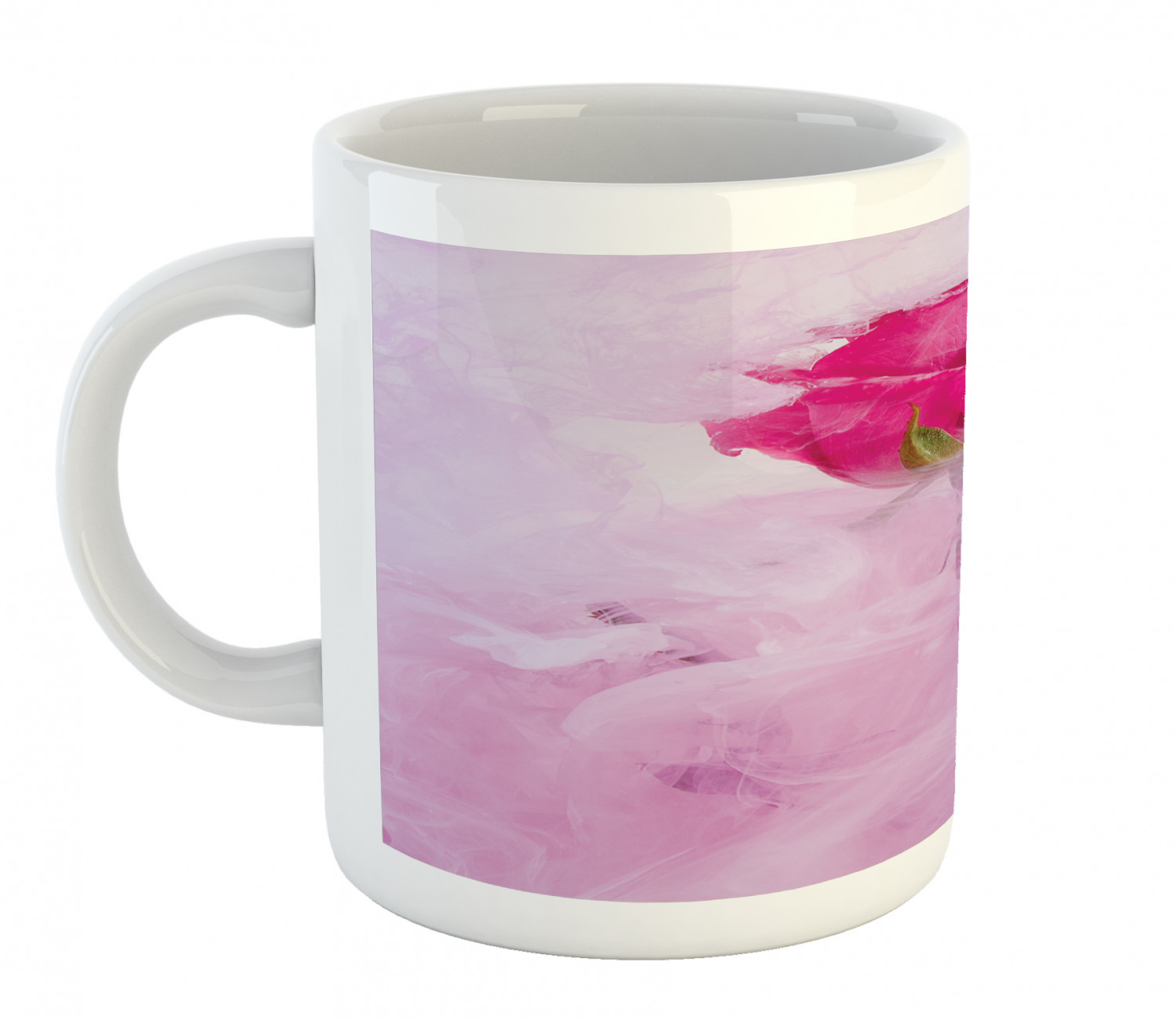 Ambesonne Abstract Surreal Ceramic Coffee Mug Cup for Water Tea Drinks, 11 oz - Picture 67 of 244