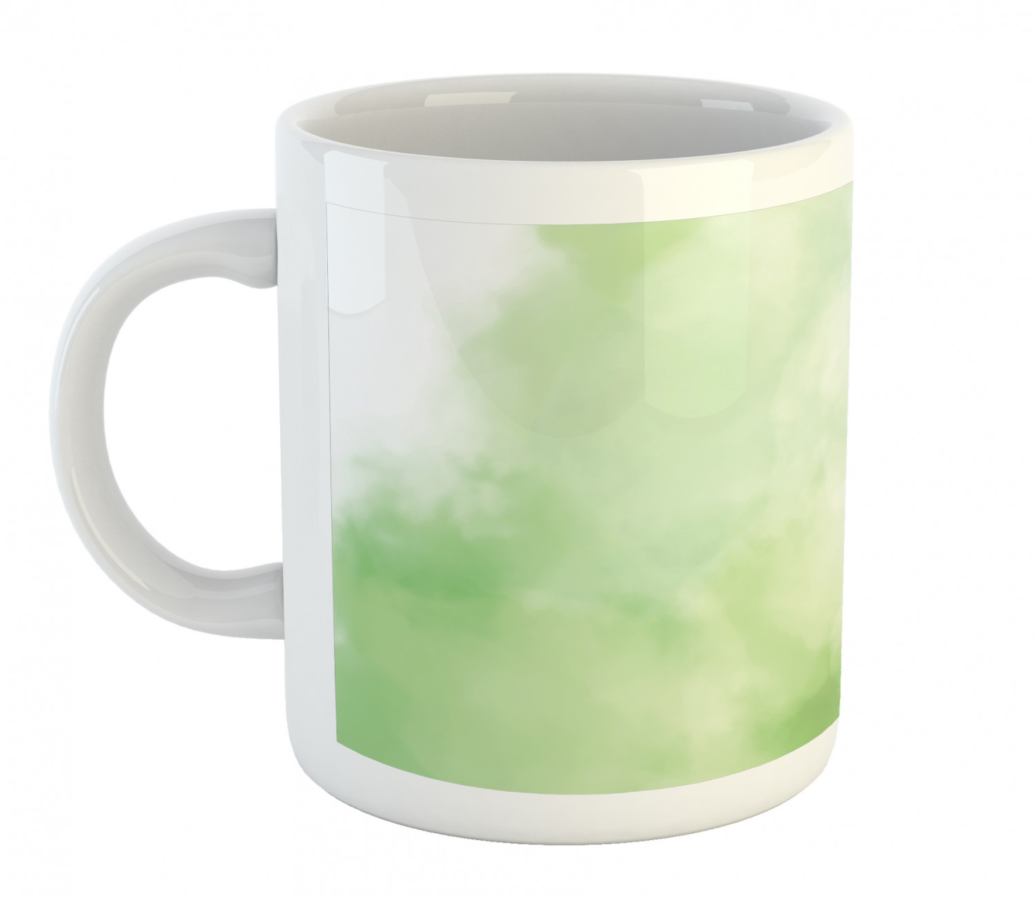 Ambesonne Abstract Surreal Ceramic Coffee Mug Cup for Water Tea Drinks, 11 oz - Picture 103 of 244