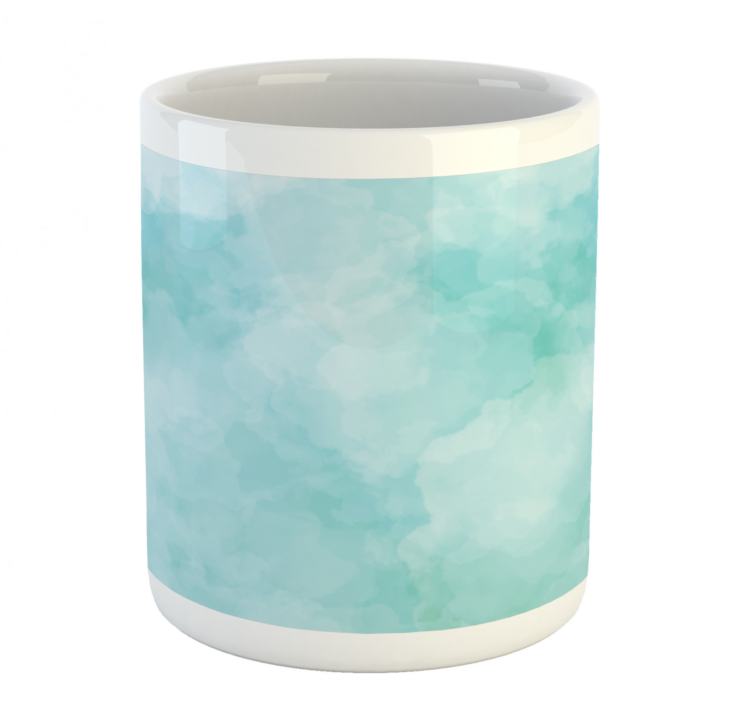 Ambesonne Abstract Surreal Ceramic Coffee Mug Cup for Water Tea Drinks, 11 oz - Picture 205 of 244