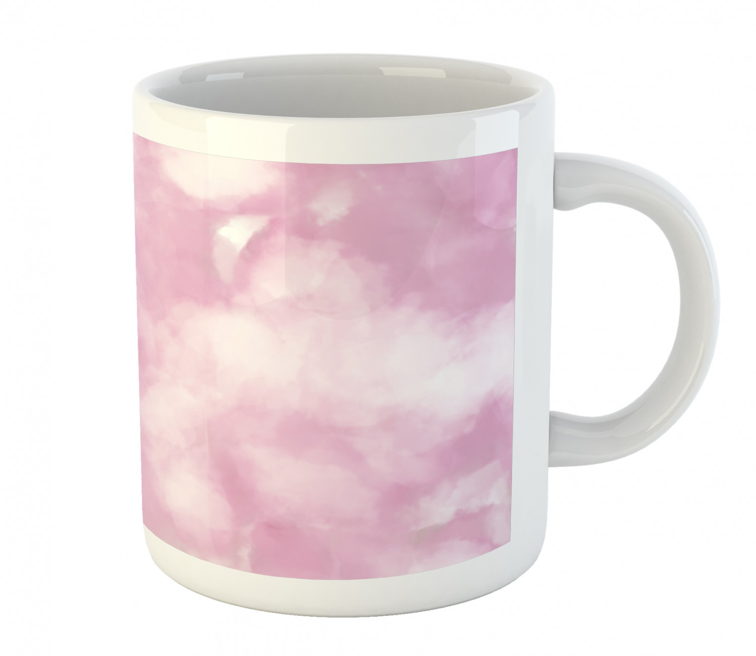 Ambesonne Abstract Surreal Ceramic Coffee Mug Cup for Water Tea Drinks, 11 oz - Picture 226 of 244